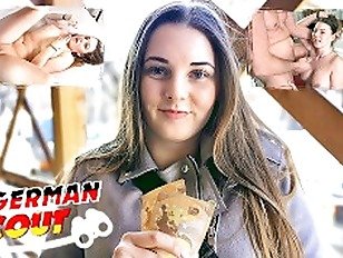 GERMAN SCOUT CURVY NATURAL  LUCIE TALK TO FUCK AT REAL PICKUP STREET CASTING